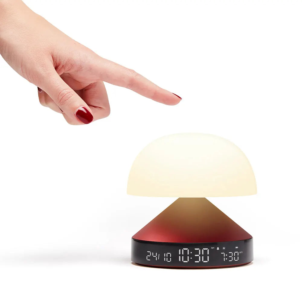 Lexon Mina Sunrise Sunrise Alarm Clock - Red - Image 4