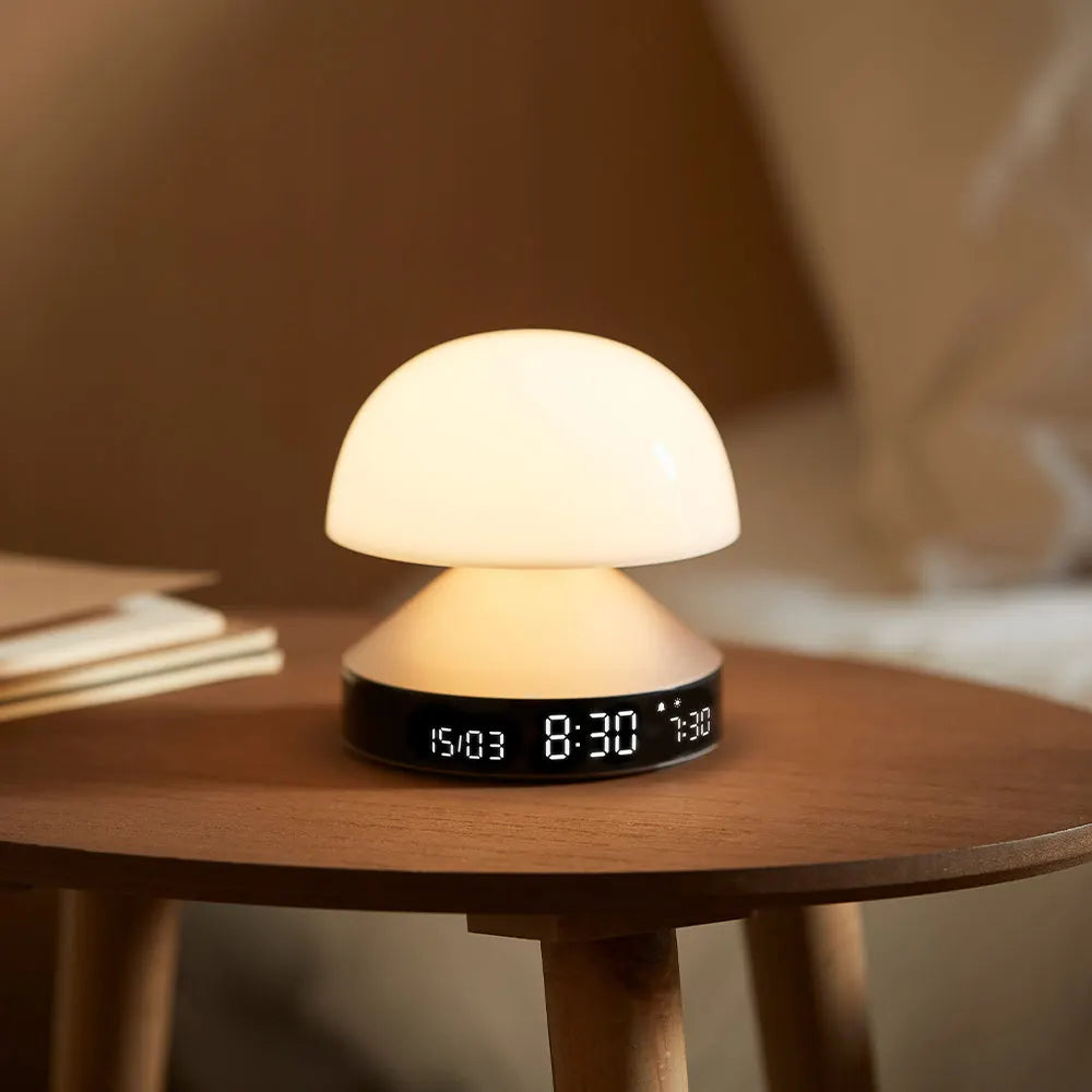 Lexon Mina Sunrise Sunrise Alarm Clock - Gold - Image 4