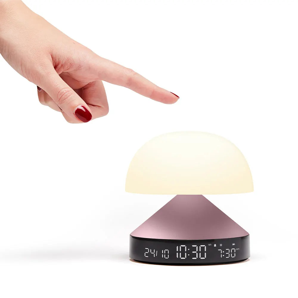 Lexon Mina Sunrise Sunrise Alarm Clock - Pink - Image 3