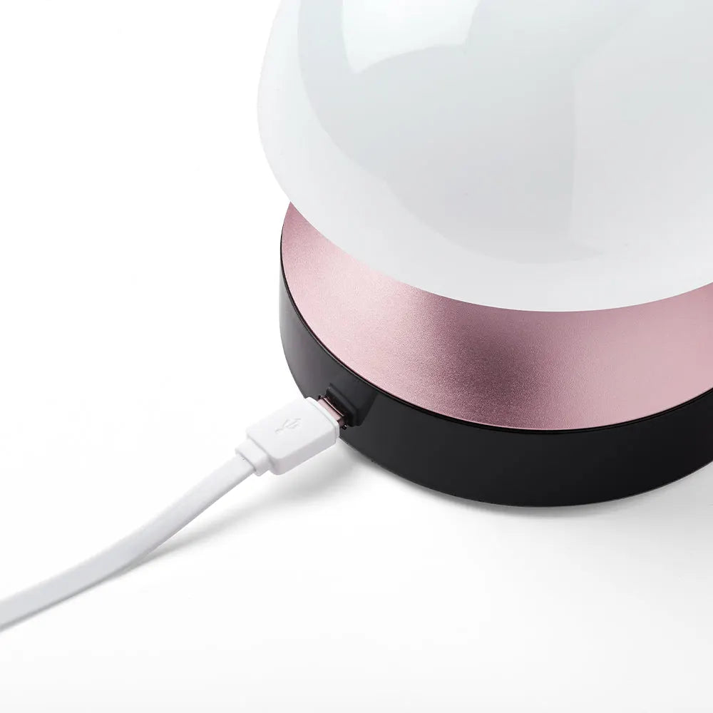Lexon Mina Sunrise Sunrise Alarm Clock - Pink - Image 4