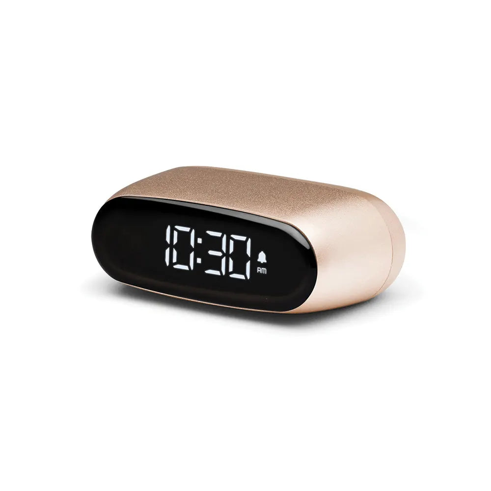 Lexon Minut Mini Alarm Clock - Gold - Image 2