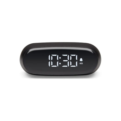 Lexon Minut Mini Alarm Clock - Black