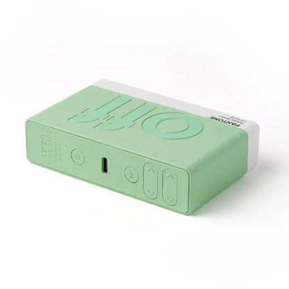 Lexon Flip Classic Reversible Alarm Clock PANTONE - Green - Image 5