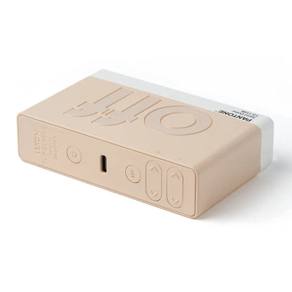 Lexon Flip Classic Reversible Alarm Clock PANTONE - Sand - Image 5