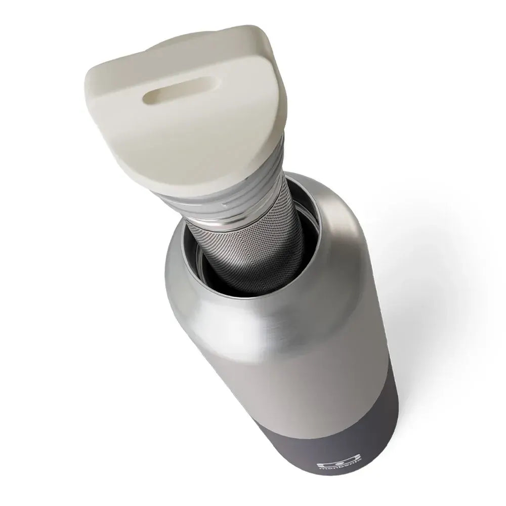 Monbento MB Steel Insulated Bottle - Bleu Natural - Image 4