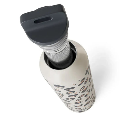 Monbento MB Steel Insulated Bottle - Graphic Leopard - Image 3