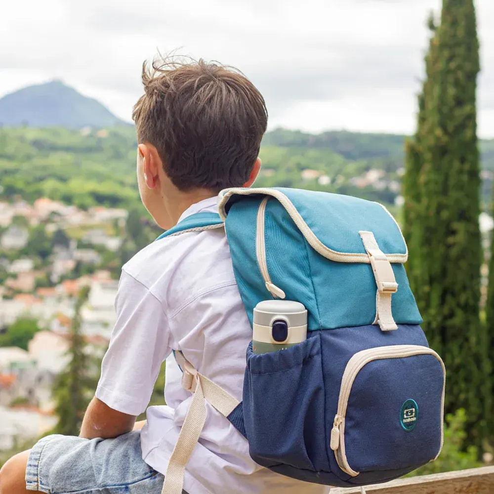 Monbento MB The Kids Insulated Backpack Explorer - Blue Infinity - Image 4