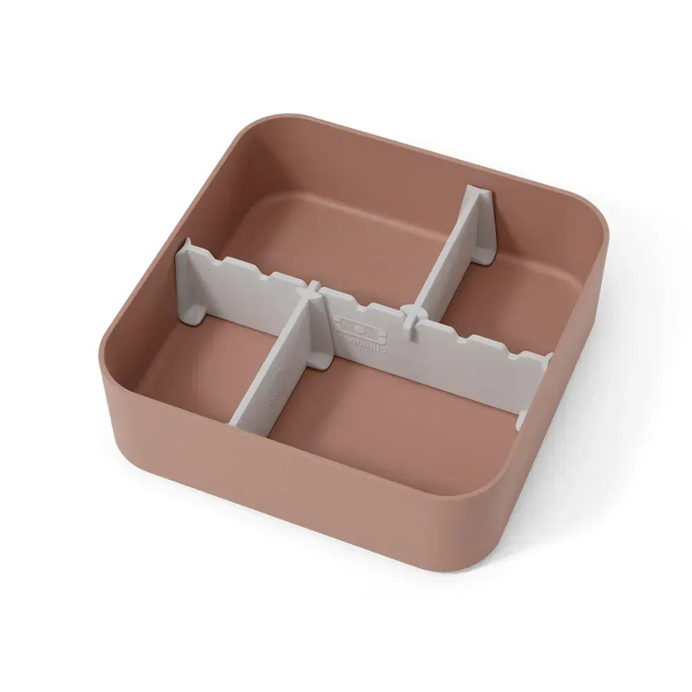 Monbento Flex - The 2 Compartment Lunch Box with Cutlery - Pink Moka - Image 5