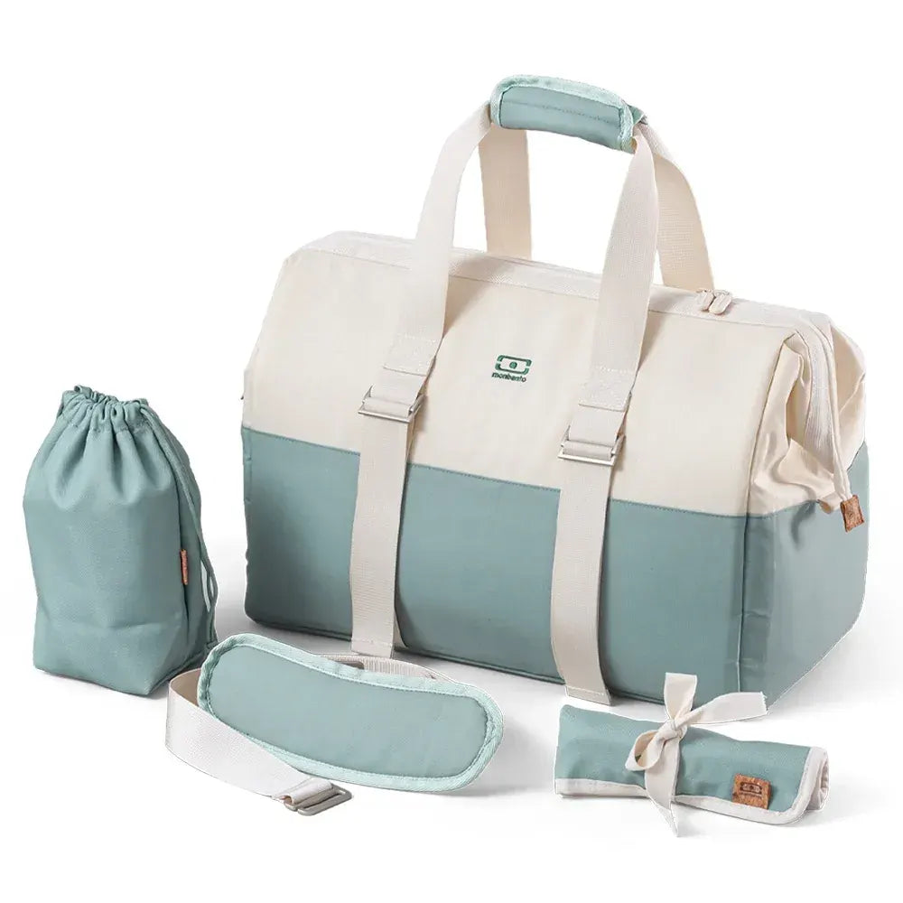 Monbento Escape - The XXL Insulated Bag For All Your Outings - Green Natural - Image 3