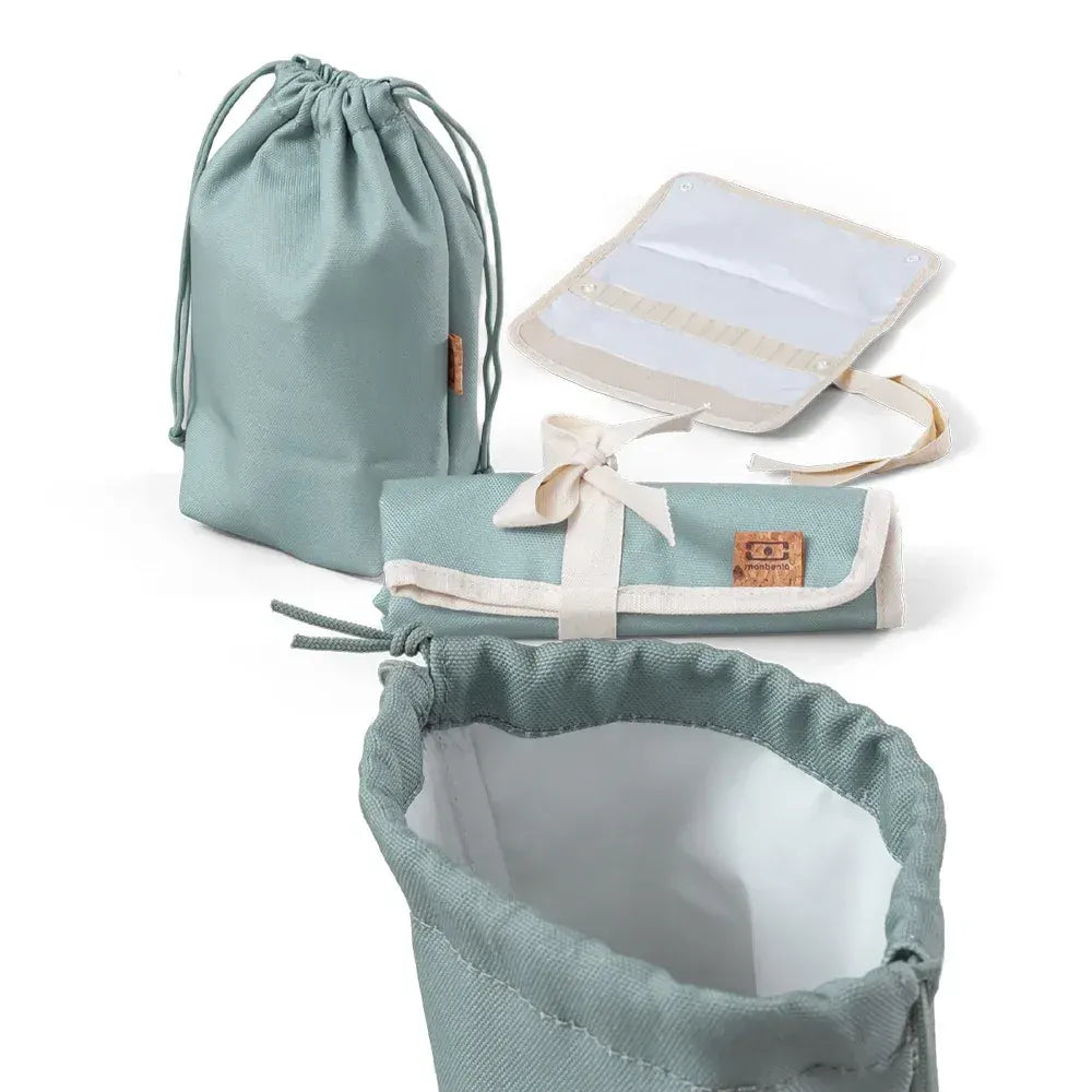 Monbento Escape - The XXL Insulated Bag For All Your Outings - Green Natural - Image 5
