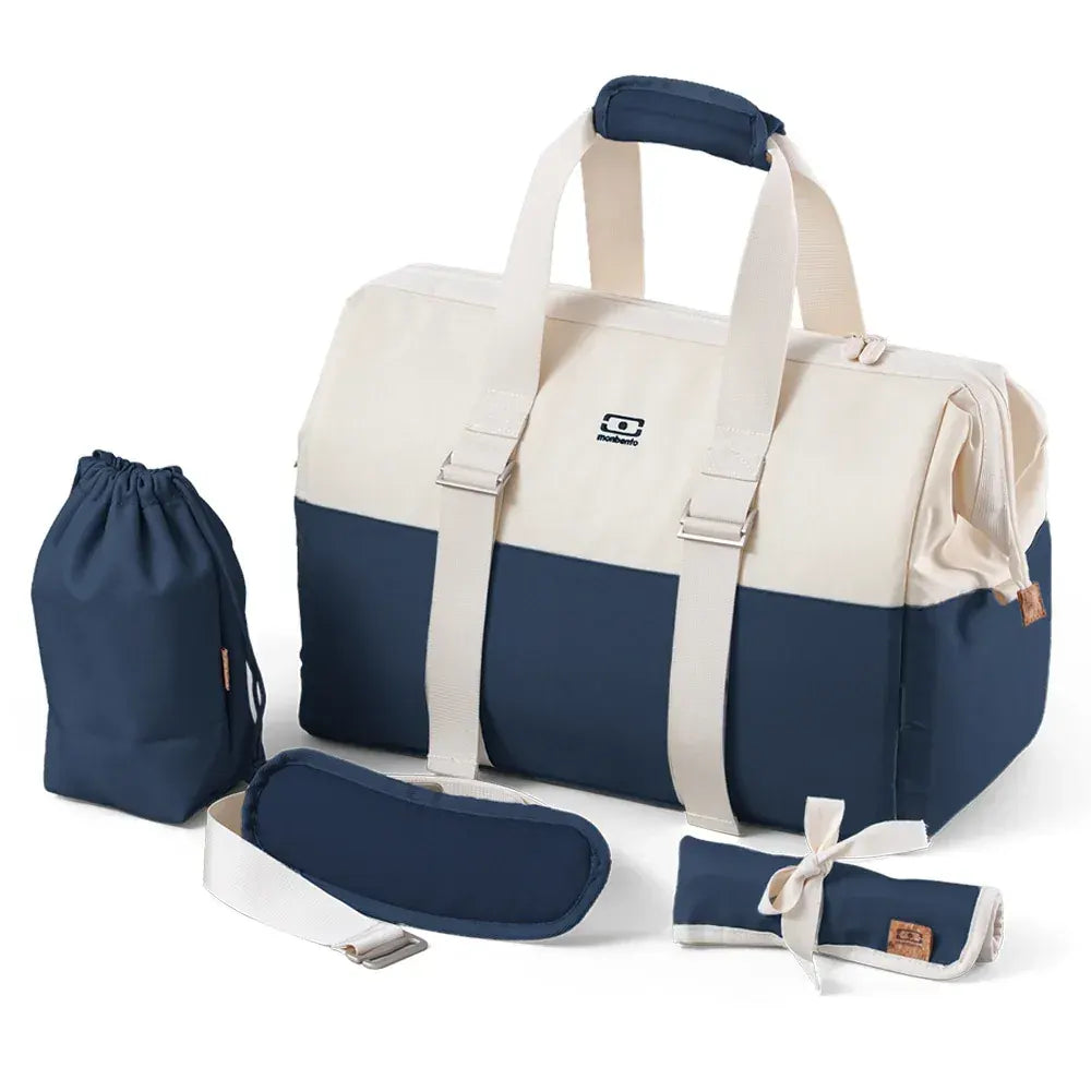 Monbento Escape - The XXL Insulated Bag For All Your Outings - Blue Natural - Image 3
