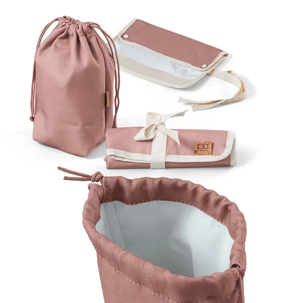 Monbento Escape - The XXL Insulated Bag For All Your Outings - Pink Moka - Image 5