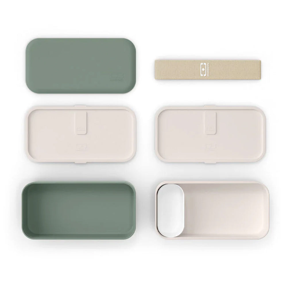 Monbento MB Original Bento Box - Green Natural - Image 3