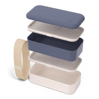 Monbento MB Original Bento Box - Blue Natural - Image 3