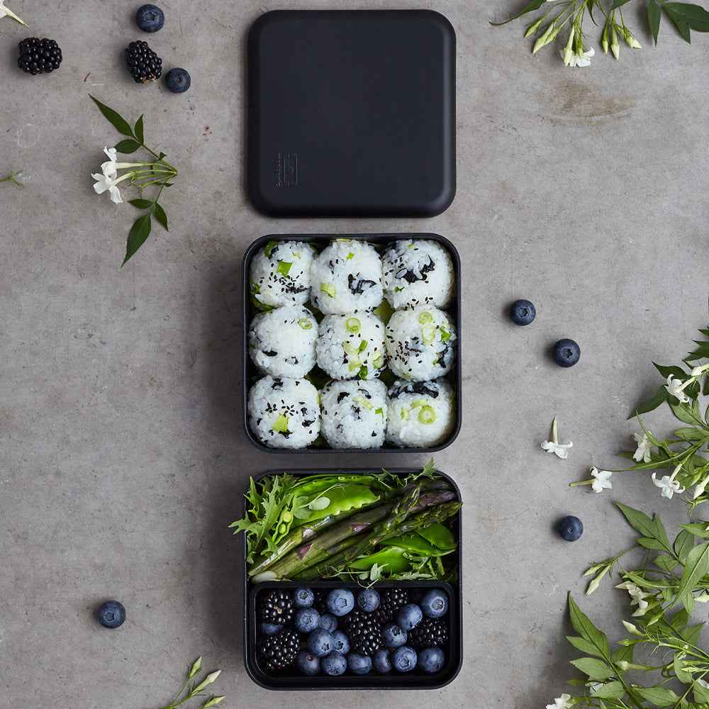Monbento Mb Square Bento Box - Black Onyx - Image 2