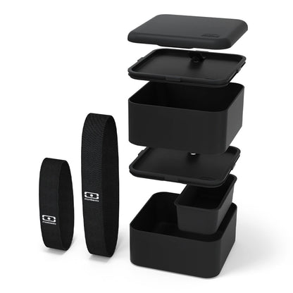 Monbento Mb Square Bento Box - Black Onyx - Image 3