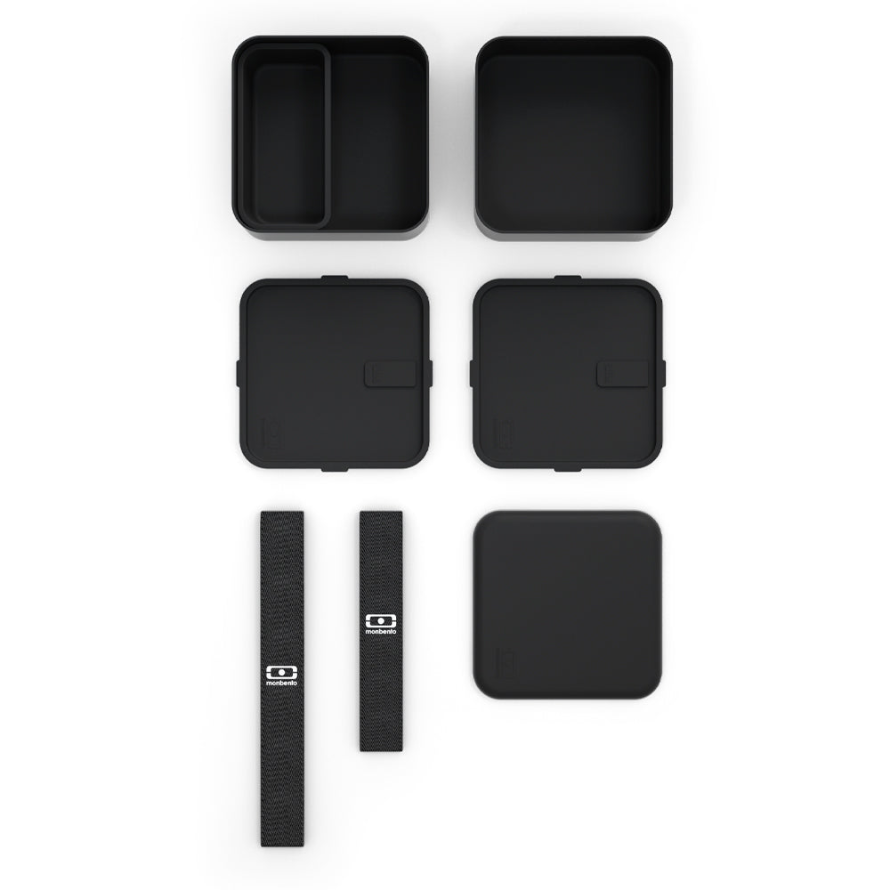 Monbento Mb Square Bento Box - Black Onyx - Image 5