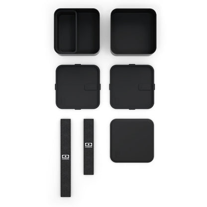 Monbento Mb Square Bento Box - Black Onyx - Image 5