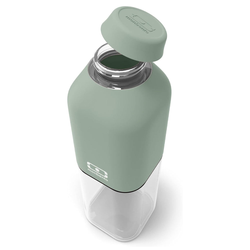 Monbento Mb Positive M Reusable Water Bottle - Green Natural - Image 3