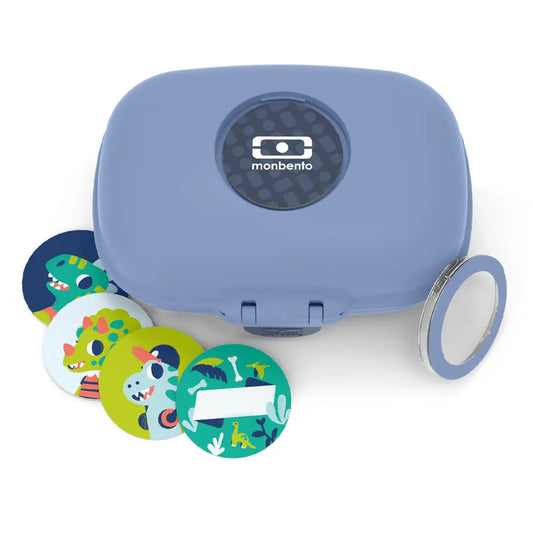 Monbento Mb Gram Kids Snack Box - Blue Infinity - Image 5