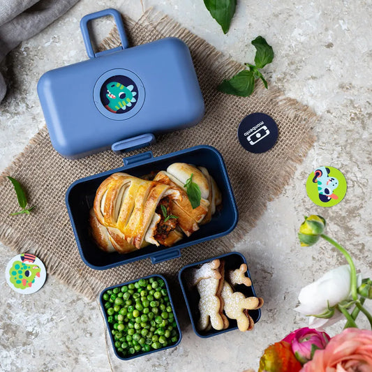 Monbento Mb Tresor Kids Bento Box - Blue Infinity - Image 2