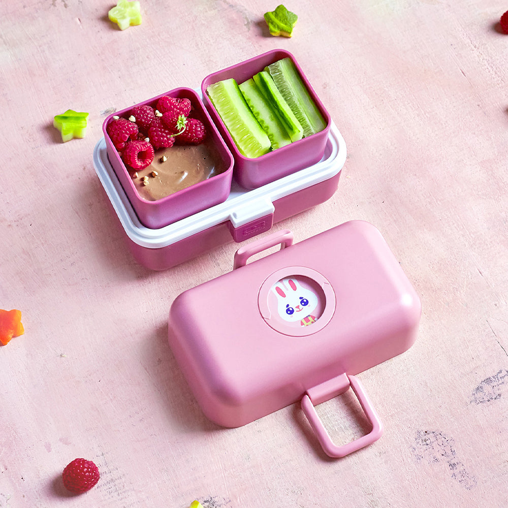 Monbento Mb Tresor Kids Bento Box - Pink Blush - Image 4