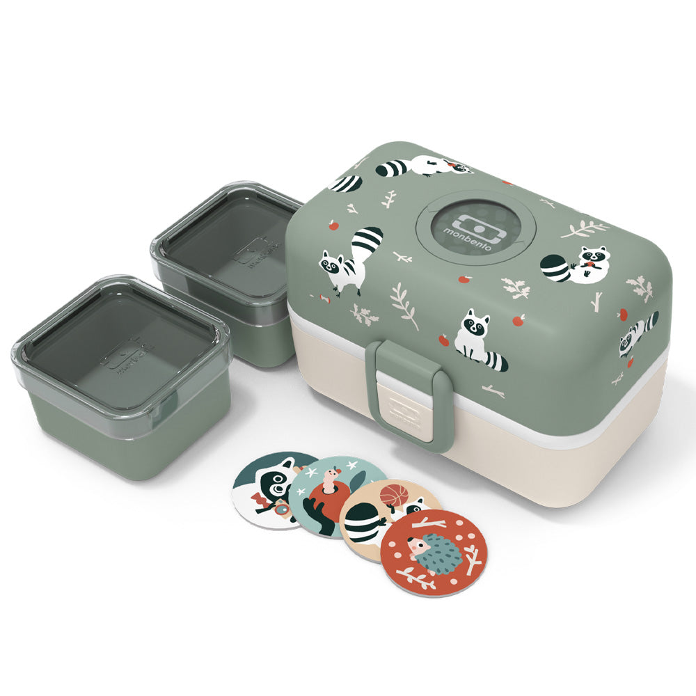 Monbento Mb Tresor Kids Bento Box - Raccoon - Image 5