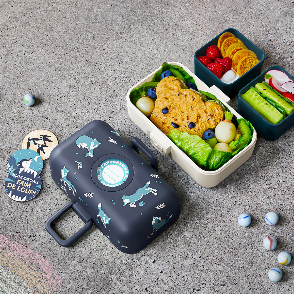 Monbento Mb Tresor Kids Bento Box - Wolf - Image 2