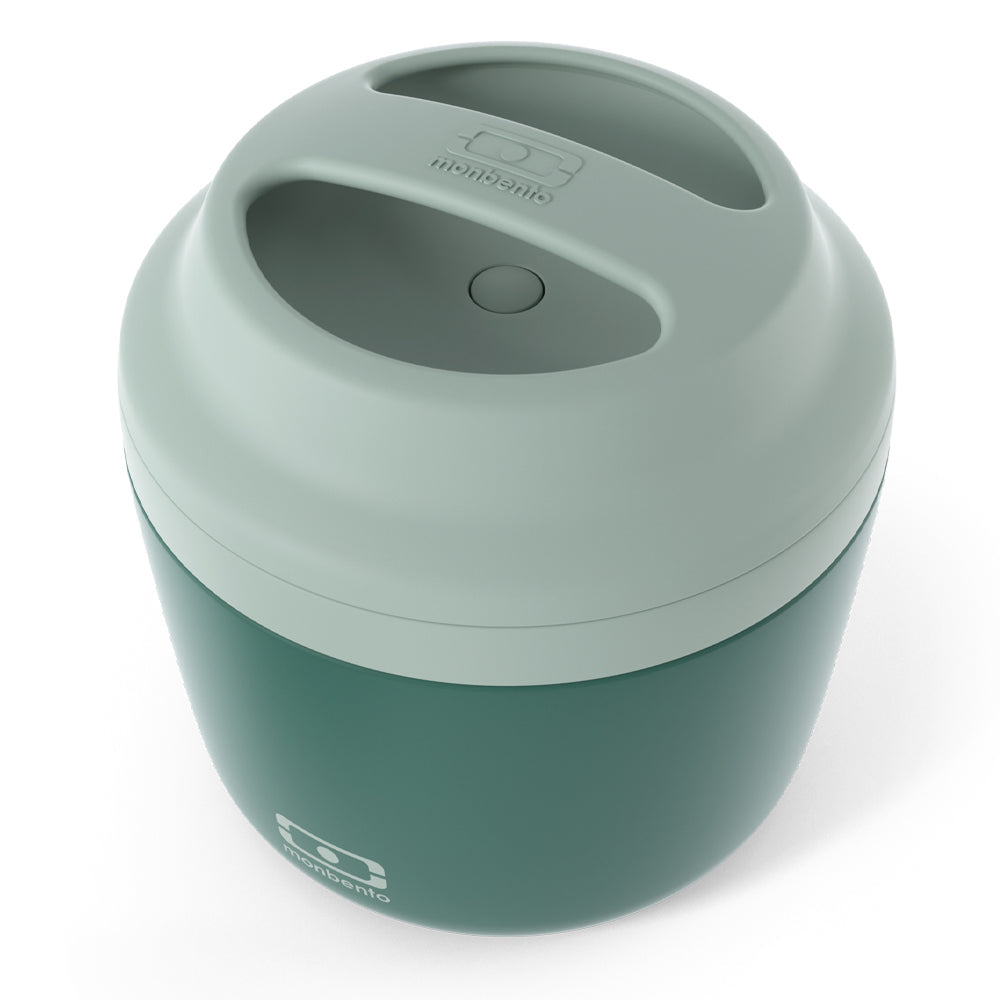 Monbento Mb Element Insulated Bento Box - Bi-Colour Green - Image 3