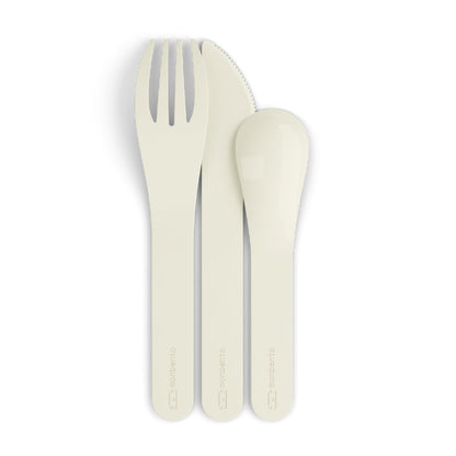 Monbento Mb Pocket Plastic Cutlery Set - Colour Natural - Image 5