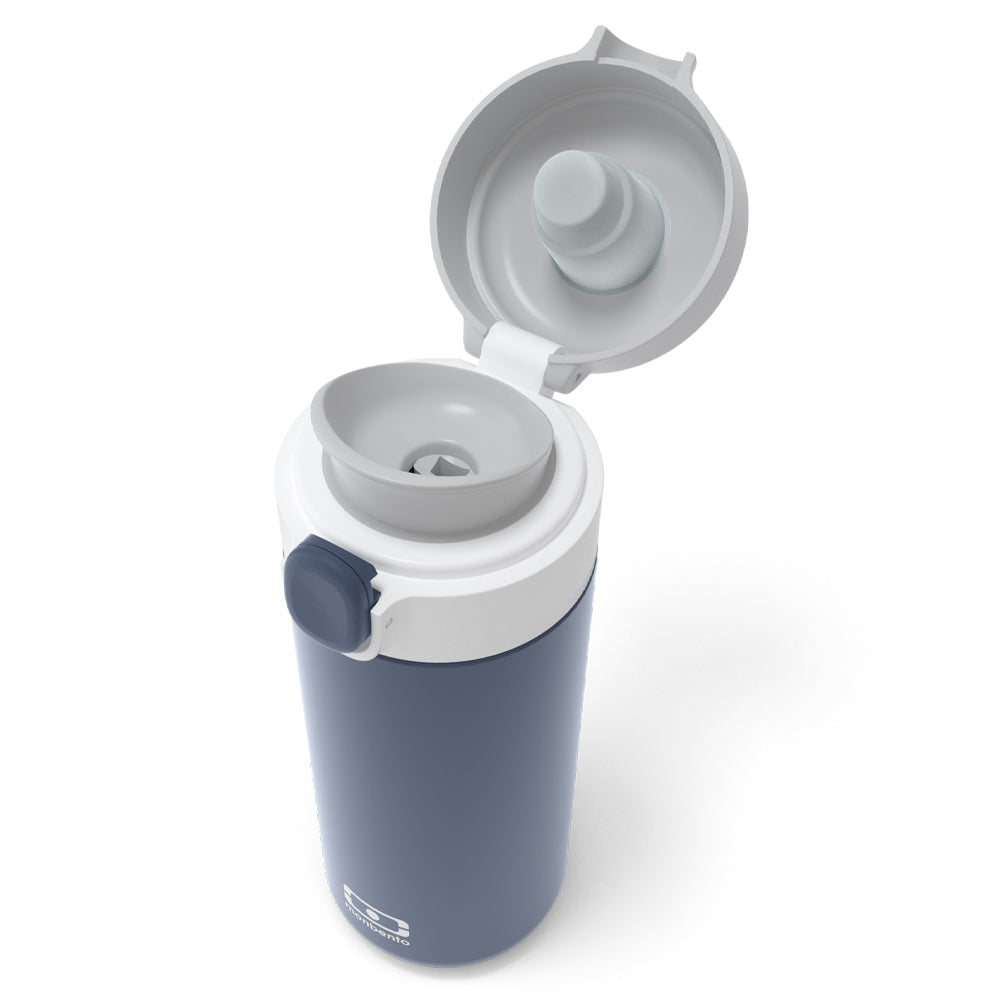 Monbento Mb Pop Insulated Bottle - Blue Infinity - Image 3
