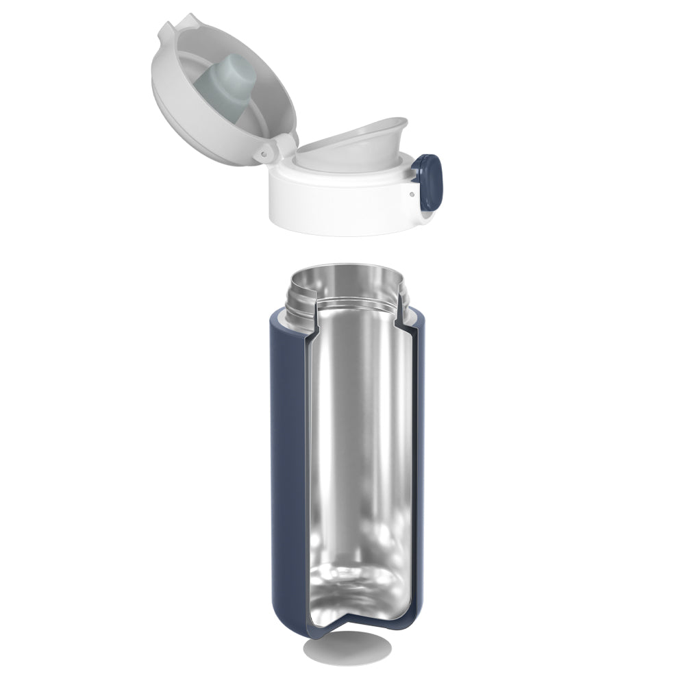 Monbento Mb Pop Insulated Bottle - Blue Infinity - Image 5