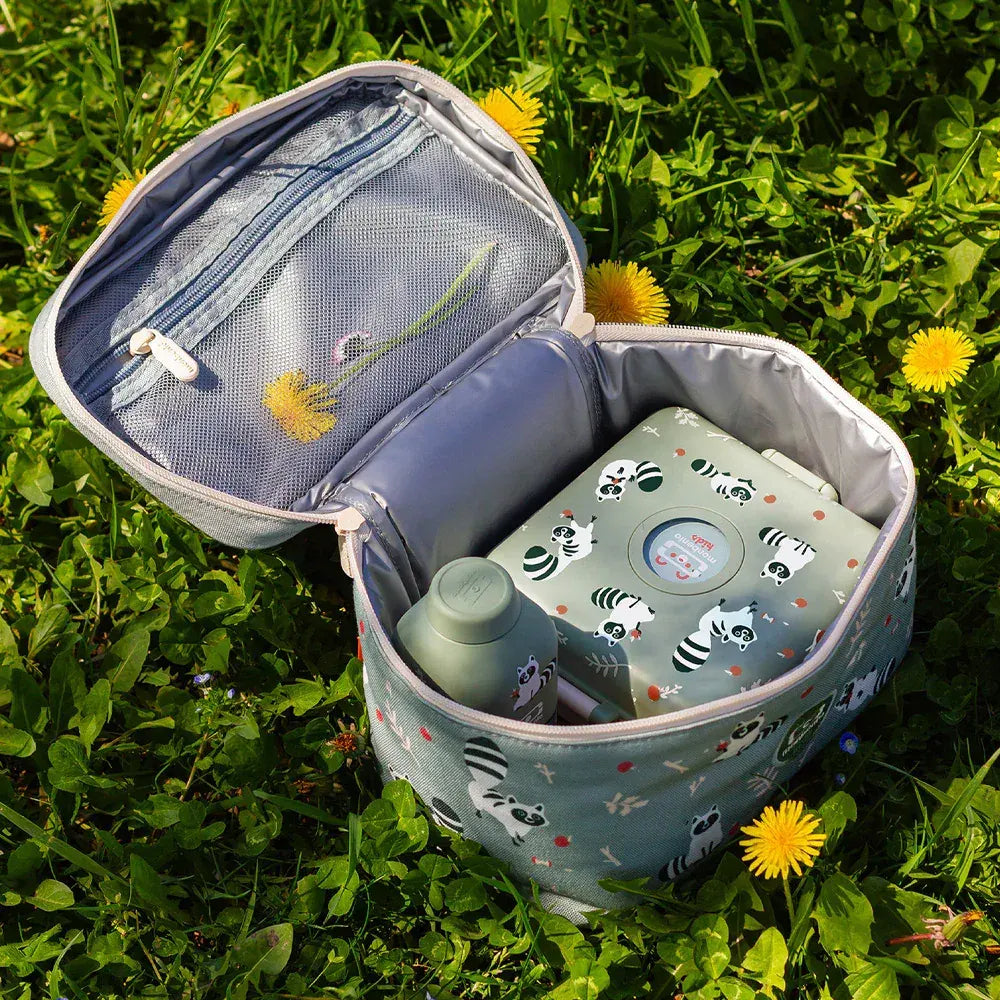 Monbento Mb Frosty Kids Insulated Lunch Bag - Raccoon - Image 2