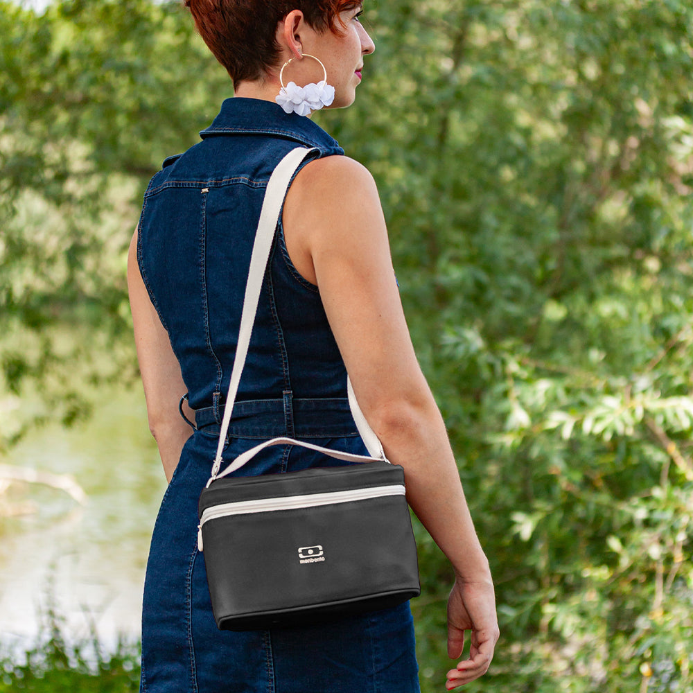 Monbento Arctic Insulated Cooler Lunch Bag - Black Onyx - Image 2