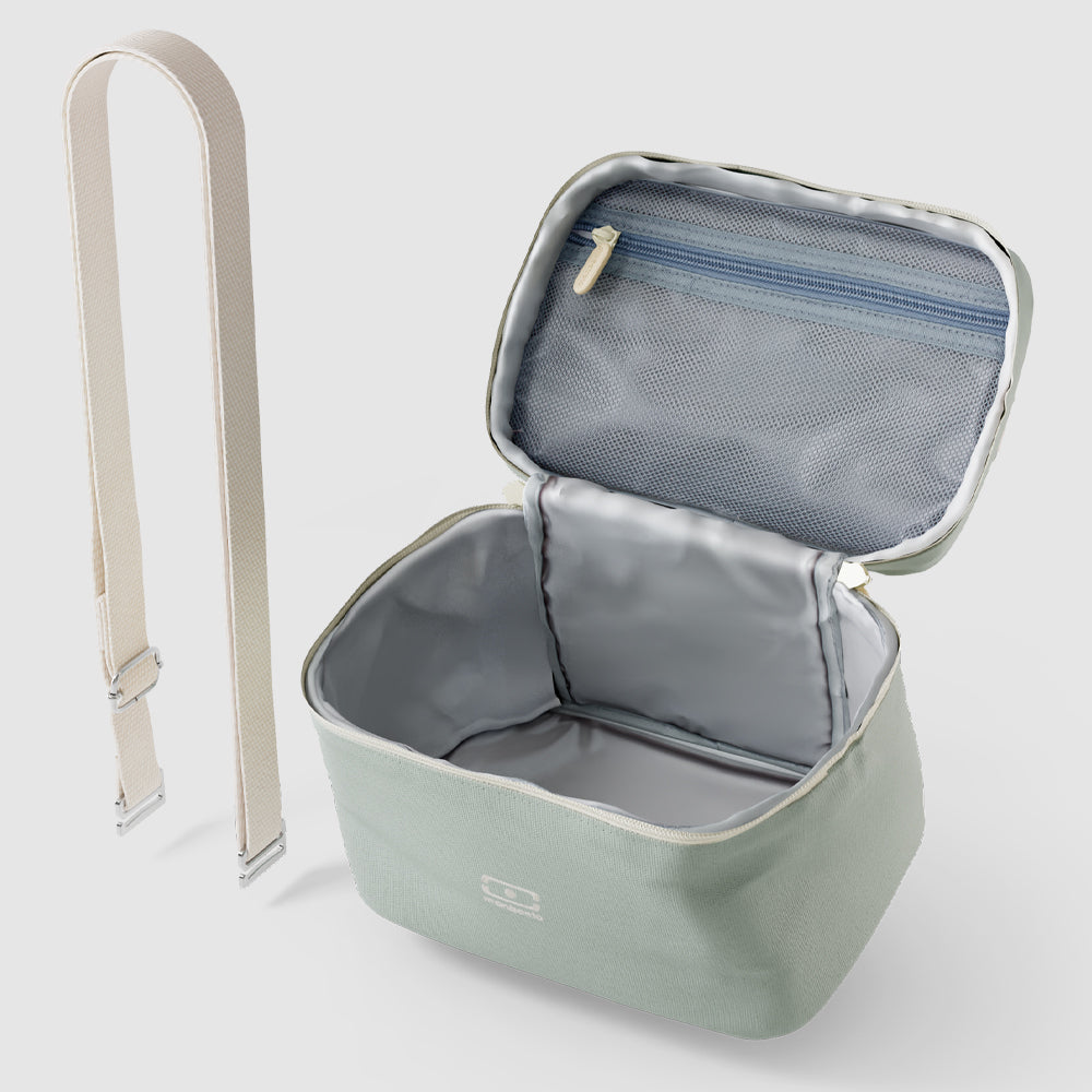 Monbento Arctic Insulated Cooler Lunch Bag - Green Natural - Image 5