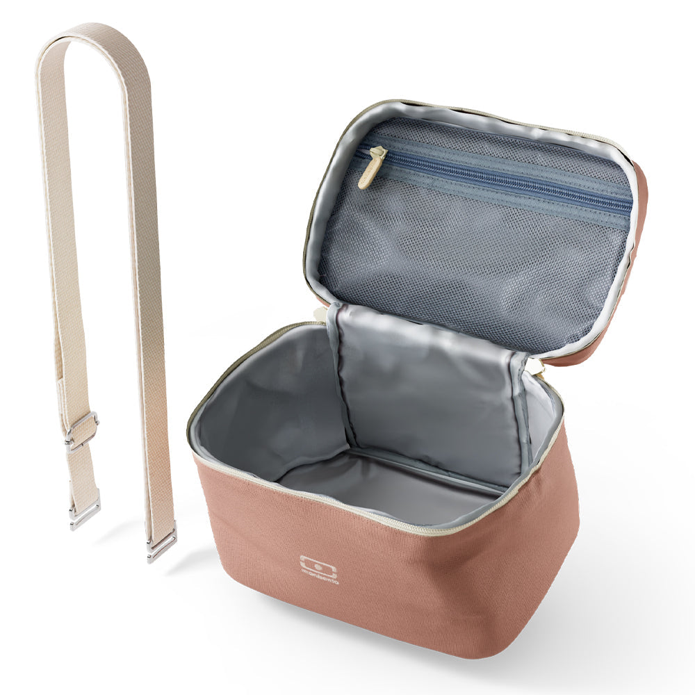 Monbento Arctic Insulated Cooler Lunch Bag - Pink Moka - Image 5