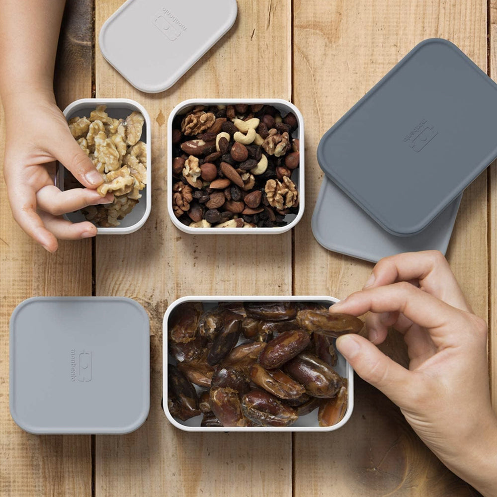 Monbento MB Extra Bento Box Containers - Grey Blue Mix - Image 2