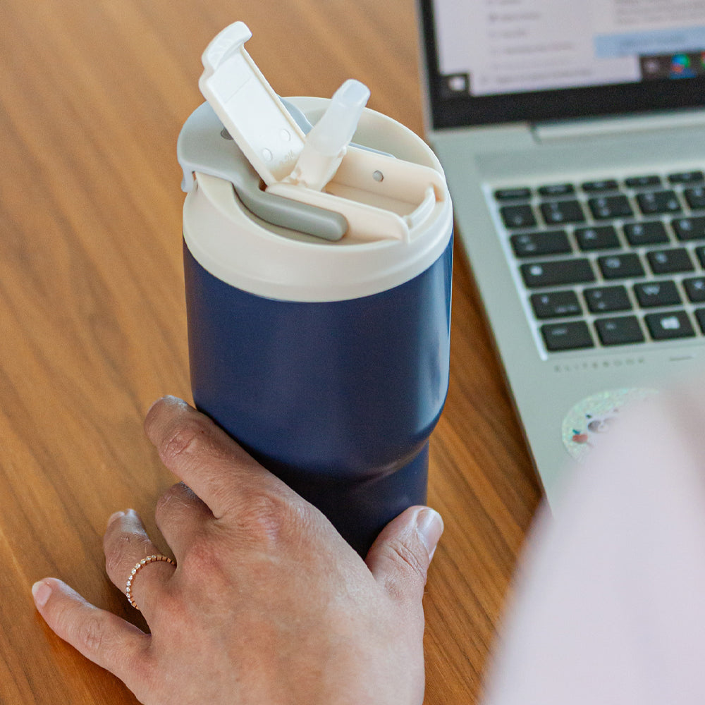 Monbento Travel Mug L - Blue Infinity - Image 2