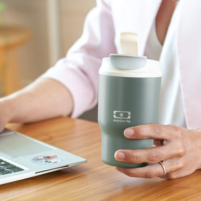 Monbento Travel Mug S - Green Natural - Image 4