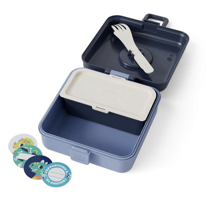 Monbento Mb Sandwich Lunch Box Snacky - Blue Infinity - Image 3