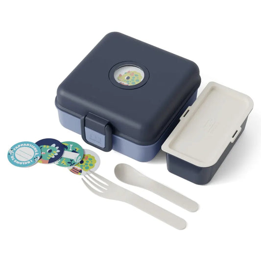 Monbento Mb Sandwich Lunch Box Snacky - Blue Infinity - Image 4