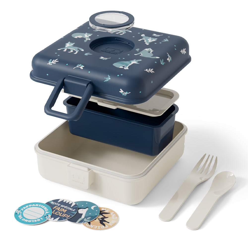 Monbento Mb Sandwich Lunch Box Snacky - Wolf - Image 3