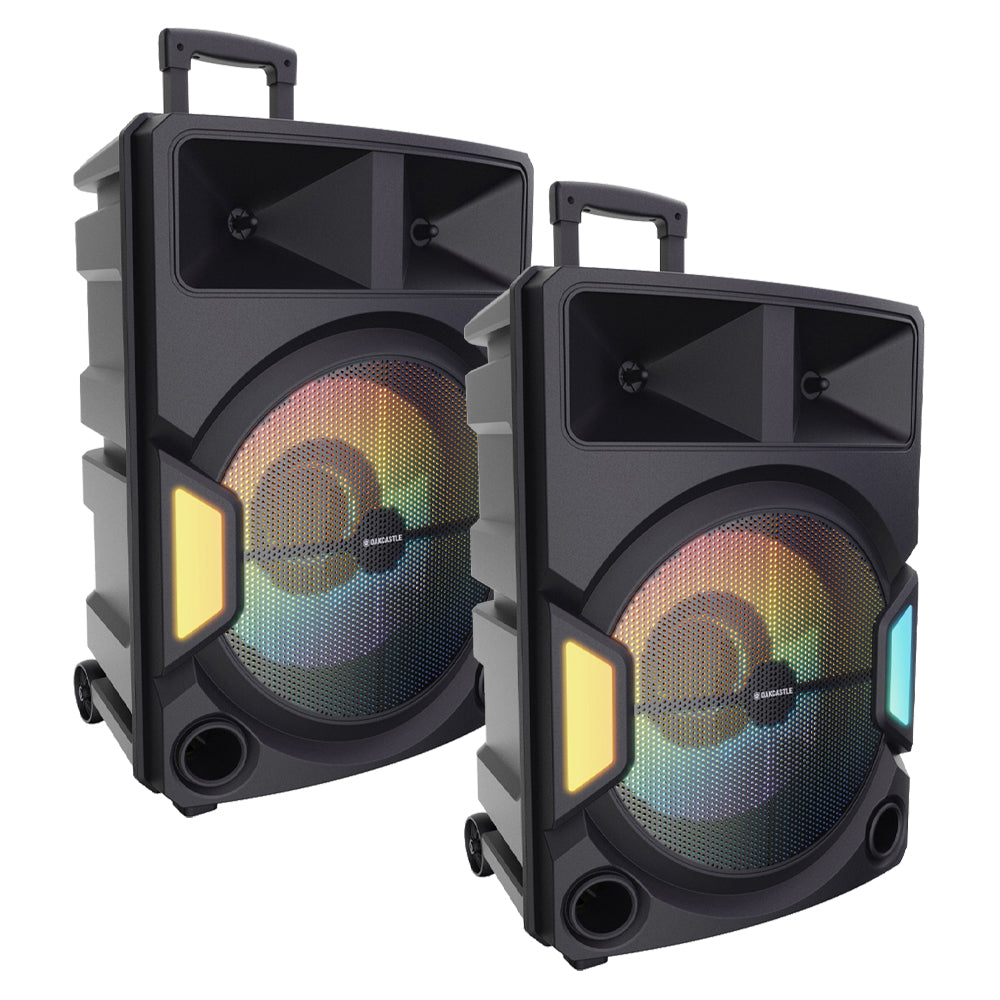Majority PS500 - Bundled PA System 150w Bluetooth Karaoke-DJ-Party-PA System - Black - Image 2