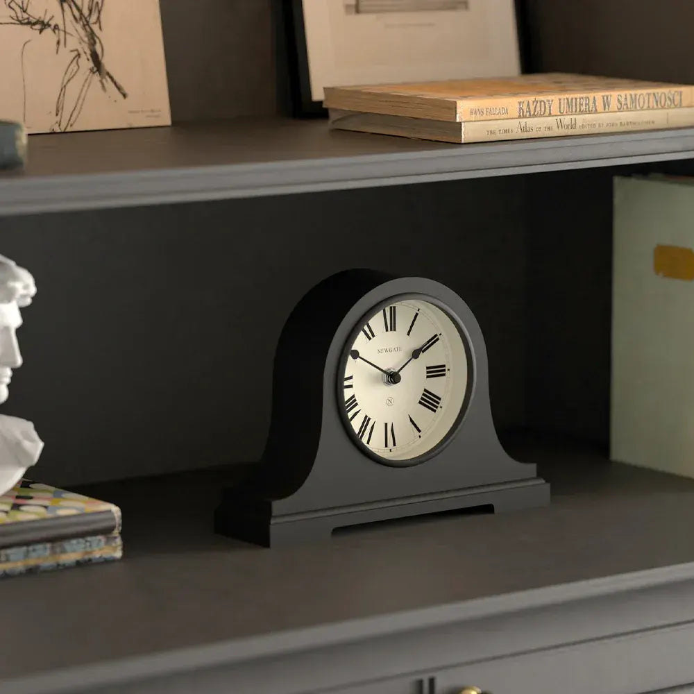 Newgate Broadway Mantel Clock-Black - Image 4