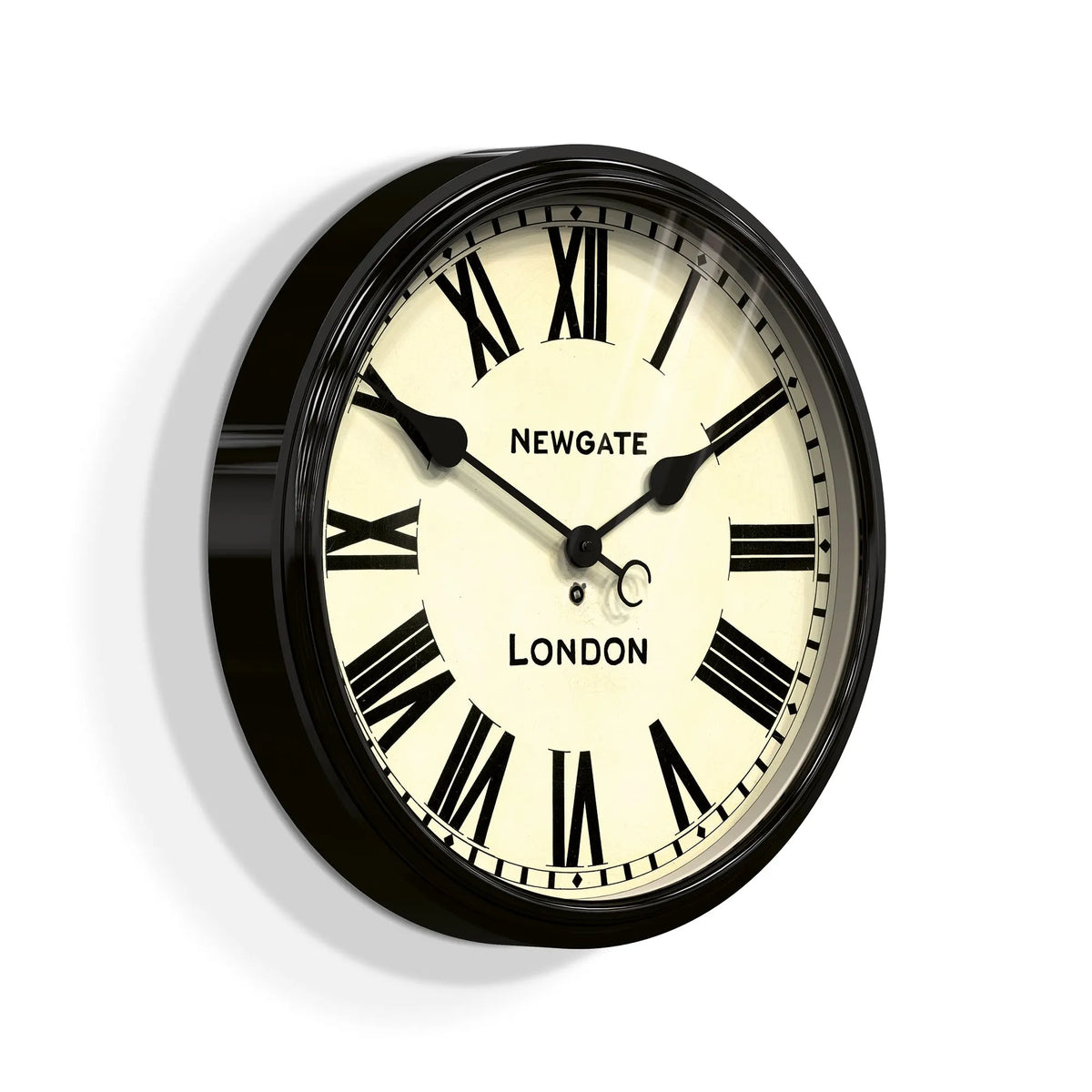 Newgate Battersby Clock Black - Image 2