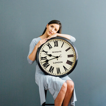Newgate Battersby Clock Black - Image 3