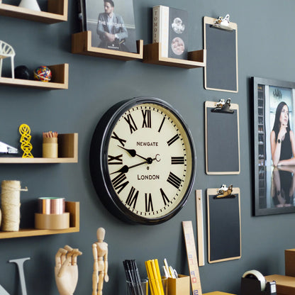 Newgate Battersby Clock Black - Image 4