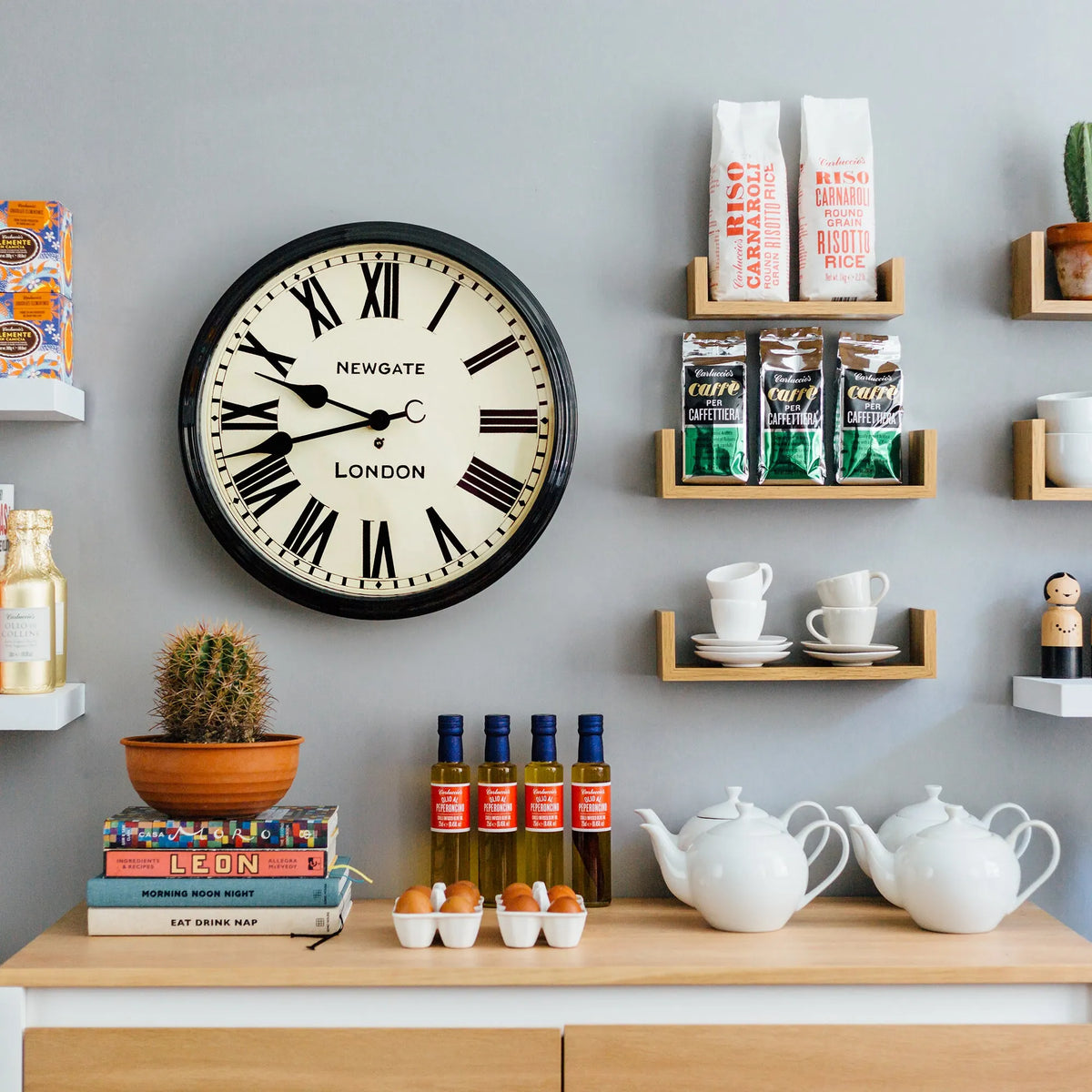Newgate Battersby Clock Black - Image 5
