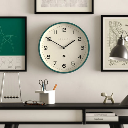 Newgate Number Three Echo Wall Clock Green - Image 3