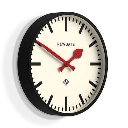 Newgate Universal Wall Clock Railway Dial Black - Image 2